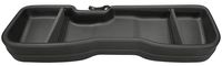 Husky Liners 9031 Black Gearbox Under Seat Storage Box Fits 2014-2018 Chevrolet Silverado 1500, 2015-19 GMC Sierra 2500/3500 Crew Cab