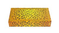 The Joy of Light Designer Matches Cheetah Natural Color Print Embossed 4" Collectible Matchbox