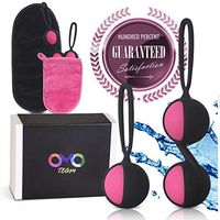 Kegel Balls for Tightening, Ben wa Balls for Womem, Shaking in Response to Your Body's Movements, Exercise Weights Set - Bladder Control &Strengthening Pelvic Floor Muscles