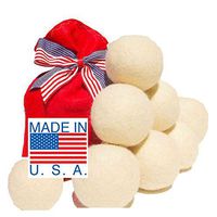 Wool Dryer Balls - Set of 8, Eco-Friendly, 100% Handmade, Natural and Unscented