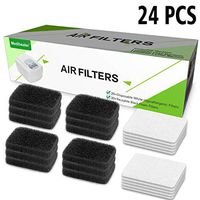 Medihealer CPAP Filters 24 Packs - Premium Reusable Filter & Disposable Fine Filters for IntelliPAP Standard Series,AutoAdjust Series,BiLevel and AutoBilevel Series Machines - Replacement Filter