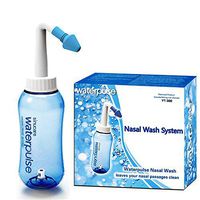 300ml Nose Wash Bottle, Adults Children Neti Pot, Nose Cleaner Irrigator for Allergic Rhinitis, Sinus and Daily Nasal Rinsing - with 1 Adult Nasal Wash and 1 Children Nasal Wash