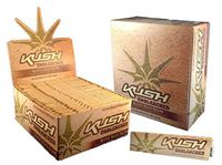 Kush Unbleached 100% Hemp King Size Rolling Papers 5 Packs