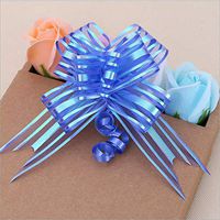 20pcs Creative Pull Bows Floristry Ribbon Wedding Party Gift Wrapping DIY Craft |Color - Blue|