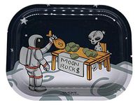 Rolling Tray Metal 7x5 (On The Moon)