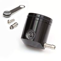 Black CNC Brake Master Cylinder Reservoir Front Oil Fluid Tank Fit Yamaha YZF R1 R6 YZF 600R Triumph Speed Triple 1050 R