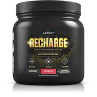 Legion Recharge Post Workout Supplement - All Natural Muscle Builder & Recovery Drink with Creatine Monohydrate. Naturally Sweetened & Flavored, Safe & Healthy. Watermelon, 60 Servings.