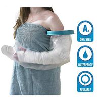 Adult Arm Cast Cover for Shower Waterproof Full Arm Cast Protector, Watertight Shower Bandage and Cast Bag for Broken Arm Cast, Surgery and Wound