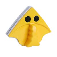 Double-sided magnetic window cleaner Super double-sided glass surface cleaning brush wiper tool, ergonomic design