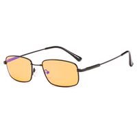 Suertree 98% Anti Blue Reading Glasses Women Blue Light Blocking Glasses Foldable Full-Rim Titanium Orange Tinted Lens Computer Readers BM471