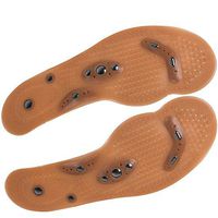 Lolicute Massage Insoles，Health Foot Magnetic Therapy Magnet Acupressure Shoe/Boots Pads for Men Women (S)