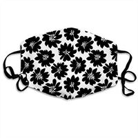 Daisies Flower Dust-Proof Mask Earloop Face Mask Reusable Washable Mouth Masks for Outdoor Cycling Camping