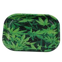 IXIGER Rolling Tray,Full metal Rolling Tray 7x 5.5Inch(Green)