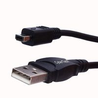 CyberTech Replacement USB Cable Compatible for Fujifilm Finepix A205s,A210,A310,A330,A340,A405,A607,A699,E500,E510,E550,F401,F402,F410,F420,F440,F450,F455,F610,F700,F710,F810, M603,Q1 Digital Camera