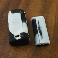 ModShield for Eleaf iCare Mini 320mAh & PCC 2300mAh Silicone Case ByJojo Cover Wrap Sleeve Shield (White/Black Set)