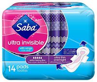 Saba Ultra Thin Night, 14 Count