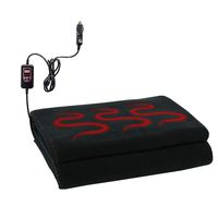 VaygWay Electric Heated Car Blanket - 12 Volt Fleece Travel Blanket - Throw for Car Truck RVs - Heating Blanket for Cold Weathers - Portable 12V Heated Throw Blanket