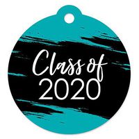 Big Dot of Happiness Teal Grad - Best is Yet to Come - Turquoise 2020 Graduation Party Favor Gift Tags (Set of 20)