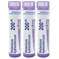 Boiron Histaminum hydrochloricum 200ck, 80 pellets, homeopathic Medicine for Allergies, 3 Count