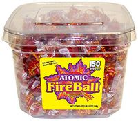 Atomic Fireballs Cinnamon Hard Candy, 40 Ounce Tub