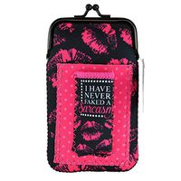 Neoprene Soft Cigarette and Lighter Case with Snap Clasp Closure - Sarcasm