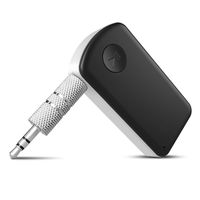 BTMAGIC Portable Bluetooth Receiver/Car Kit BT4854, Bluetooth AUX Car Adapter, Wireless 3.5mm Aux Stereo Output (Bluetooth 4.1, A2DP, Built-in Microphone)