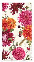 Dahlia Garden Cream Guest Towels - 32 Count