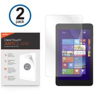 Dell Venue 8 Pro Screen Protector, BoxWave® [ClearTouch Anti-Glare (2-Pack)] Anti-Fingerprint Matte Film Skin for Dell Venue 8 Pro
