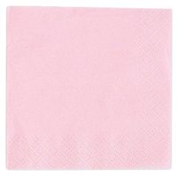 Light Pink Beverage Napkins (50 count)