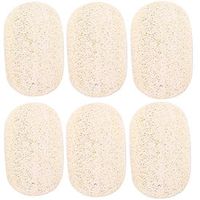 TableRe 10 Pack Natural Anti-Oil Kitchen Loofah Sponge Scrubber Cleanning BrushAbsorbant Loofah Dish Towel Kitchen Tool