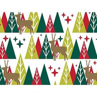 Deer Crossing 30" x 150' Gift Wrap Roll