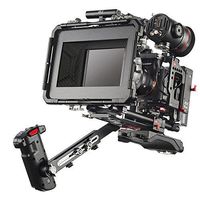 JTZ DP30 Camera Cage with 15mm Rail Rod Baseplate Rig&Top Handle+ Shoulder Pad&Electronic Grip+ Follow Focus+ 4×4" Carbon Fiber Matte Box for Sony A7,A7II,A7R,A7RII,A7S,A7SII DSLR Camera