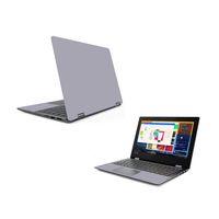 MightySkins Skin Compatible with Lenovo Flex 6 11" (2018) - Solid Gray | Protective, Durable, and Unique Vinyl Decal wrap Cover | Easy to Apply, Remove, and Change Styles | Made in The USA