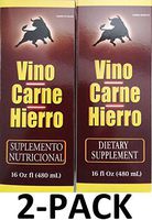 Vino Carne Hierro 16 Fl oz. 2-Pack