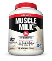Muscle Milk Genuine Protein Powder, Cookies 'N Crème, 32g Protein, 4.94 Pound