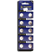 Fashion 10PCS AG13 357A LR44 LR1154 A76 1.55V Button Alkaline Cell Batteries Battery