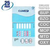 MiCare [25pk] - 6-Panel Urine Drug Test Card (BUP/BZO/COC/MOP/MTD/OXY) #MI-WDOA-865