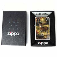 Zippo Linda Pickens Collection Forest Buck Deer Lighter