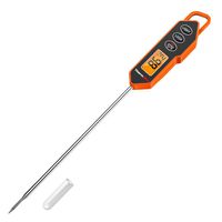 ThermoPro Digital Instant Read Meat Thermometer for Grilling Cooking Food Candy Thermometer for BBQ Smoker Grill Smoker Oil Fry Kitchen Thermometer with Backlit