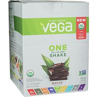 Vega Nutrition One Organic Shake - 10-Pack Mocha, 10x1.4oz
