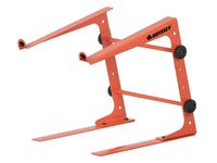Odyssey LSTANDORANGE Orange Laptop Stand W/ Clamps DJ Laptop Stand