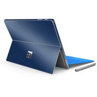 MasiBloom Protective Decal Sticker Protector Laptop Cover Skin for 12.3" 12.3 Inch Microsoft New Surface Pro 6 (2018 Released) (for 12.3" Surface Pro 6 (2018 Released), Decal- Wire Drawing Blue)
