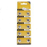 10PCS 1.5V AG3 LR41 392 SR41 192 Alkaline Button Coin Cells Watch Battery Sturdy