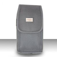 Insulin Pump Carrying Case/Pouch with Belt Clip/Belt Loops with Unique Designs (Medium-i450: L3.8" X W2.25" X D1.25") (Canvas Vertical Black)