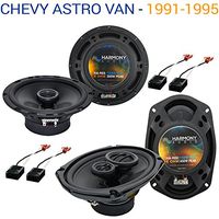Compatible with Chevy Astro Van 1991-1995 OEM Speaker Upgrade Harmony R69 R65 Package New