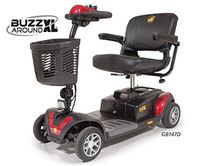 Golden Technologies Buzzaround XL Heavy Duty 4 Wheel Scooter with 22 amp Batteries - GB147XLHD