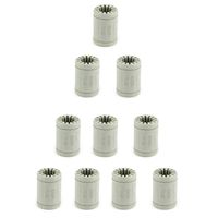 Replacement 10pcs 3D Printer Solid Polymer LM10UU Bearing - 10mm shaft - Igus Drylin RJ4JP-01-10