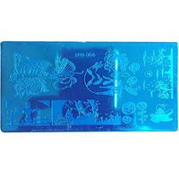 Nail Art,Putars Fashion Christmas DIY Nail Art Image Stamp Stamping Plates Manicure Template (F)