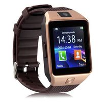 Seetwo DZ09 Bluetooth Wrist Smart Watch GSM For Android/IOS Samsung iPhone HTC Phone Mate (Gold)
