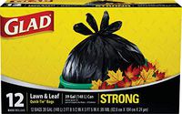 CLOROX-CLEANING 3 ply Thick Lawn and Leaf Bag, 39 Gallon, Black